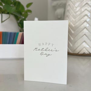 BONNE FÊTE DES MÈRES | Carte typographique