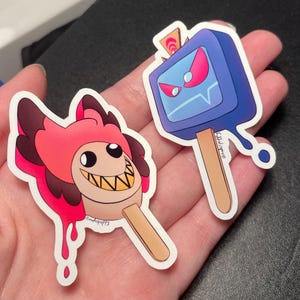 Radiostatic Popsicle Stickers
