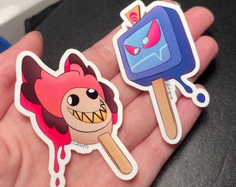 Radiostatic Popsicle Stickers