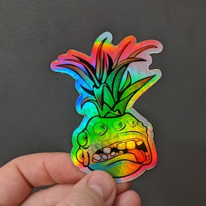 Pegatina holográfica: &quot;¡Blurp!&quot; AiryBEAST