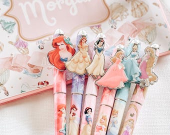 Princess Black Ink Pen: Autograph Book Accessory