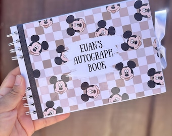 Mouse Autograph Book