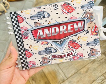 Cars Autograph Book
