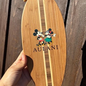 Premium Aulani Wood Autograph Surf Board or Turtle