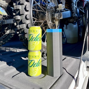 Double Can Tactical Drink Holder with Easy Quick Reload Feature - Custom Ring Color