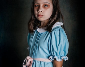 the shining blue dress Amazon.com: Alyweatry Halloween Creepy Grady Twins Costume for Women Blue Babydoll Dress The Shining Twins Costume Halloween (Exquisite Blue, XS) : Clothing, Shoes & Jewelry