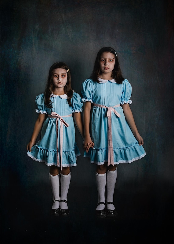 The Shining Twins Dress: Handmade Retro Horror Movie Cosplay