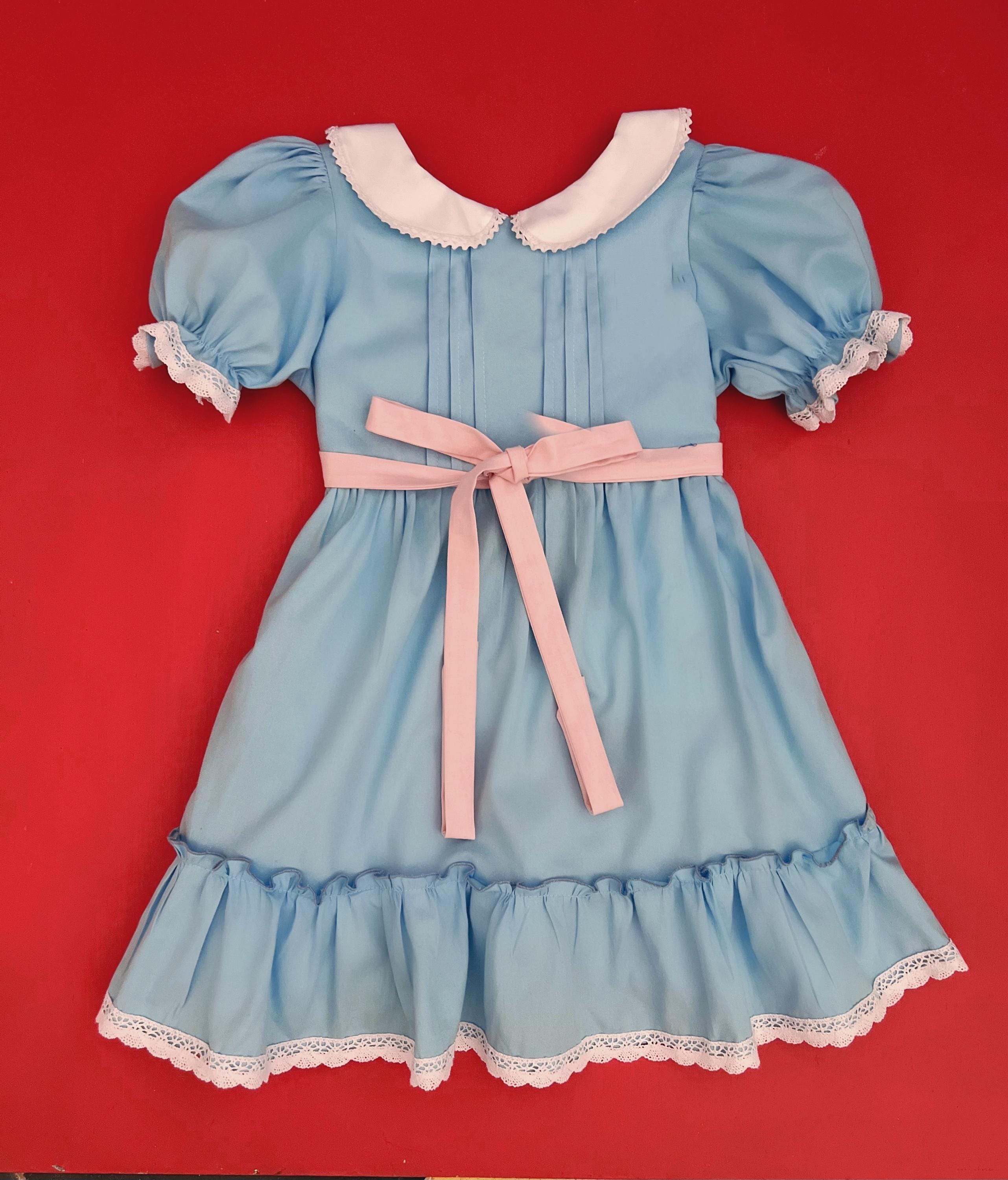The Shining Twins Dress: Handmade Retro Horror Movie Cosplay