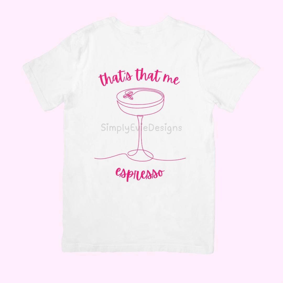 That’s That Me Espresso | SVG | PNG | Digital Download - Etsy