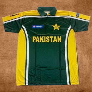 Vintage Pakistan Cricket jersey Max & Paddy style polo shirt