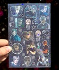 Leon Kennedy RE Sparkly Sticker Sheets!