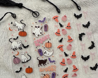 Cute Halloween Acrylic Bookmark | Spooky Bookmarks | Gift for Readers | Reading Accessories | Cute Bookmark | Handmade Bookmark
