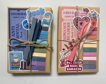 Blind Date with a Used Book | Surprise Book | Gift for Reader | Bookmarks | Annotation Kit | Reading Accessories | Bookish Gift | Book Lover