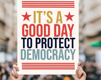Protest Sign Poster Pack, Anti-Trump Art (Digital Download)