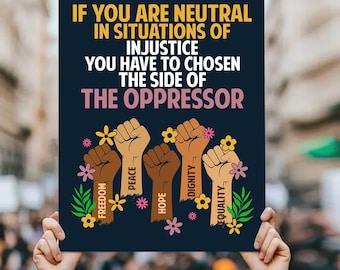 Anti-Trump Protest Poster Set, Digital Download