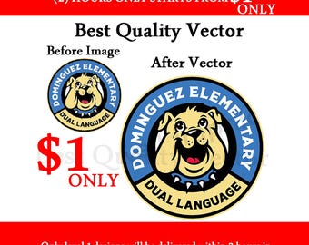 Image to Vector Conversion: Custom Logo Redraw, SVG, AI, EPS (Digital Files Only)