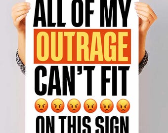 Anti-Trump Protest Sign Pack: Rage Against the Regime Art (Digital Download)