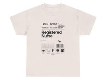 Camiseta divertida para enfermeras tituladas, regalo médico para enfermeras tituladas