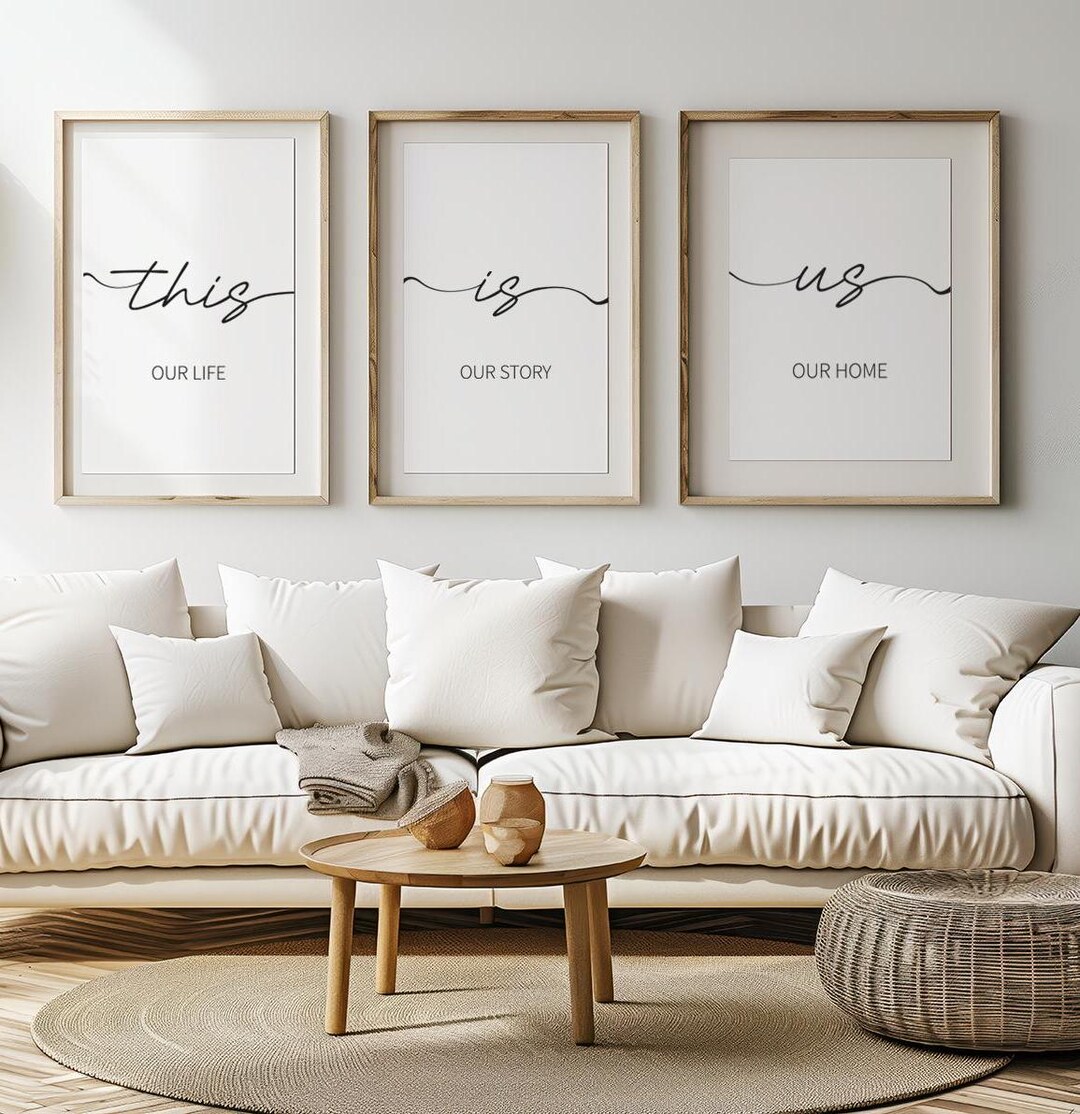 This is Us Wall Art: Family Living Room Decor (digital Download) - Etsy
