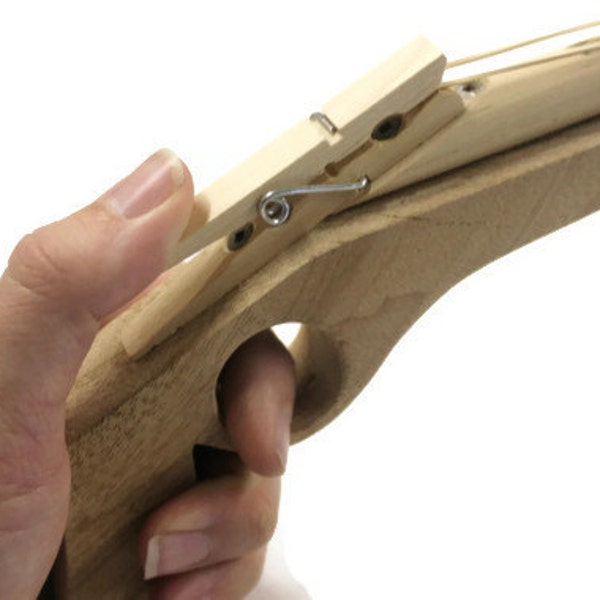 Hölzerne Gummiband-Gun