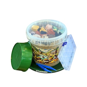 The Ultimate Gem Mining Paydirt Kit – 15lbs of Fun! Unearth Precious Stones at Home or Outdoors | Authentic Gem Mining for All Ages!