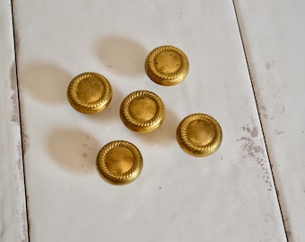 poignées de tiroir en laiton vintage / quincaillerie pour la maison / en métal doré