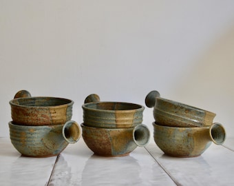 studio pottery emerson ceramic soup bowls / fall harvest home decor / cooking essentials