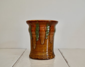vintage dryden pottery vase / vintage american pottery / midcentury vase