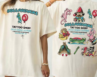Vintage Dollarbucks Tattoo Shop Comfort Colors Shirt, Dog Lover Tee