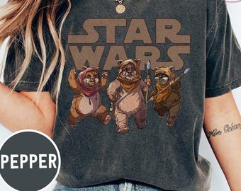 Star Wars Ewoks Comfort Colors T-Shirt - Galaxy's Edge Tee
