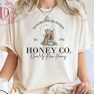 Honey Co. Est. 1926 Comfort Colors Shirt, Winnie The Pooh Shirt, The Pooh And Friends Shirt, Disney Pooh Shirt, Disney Pooh Bear Shirt