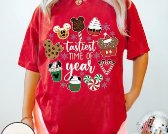 Tastiest Time of Year Shirt, Christmas Disney Snacks Shirt, Disney Family Shirt, Disney Christmas 2025 Shirt, Disney Christmas Matching Tee
