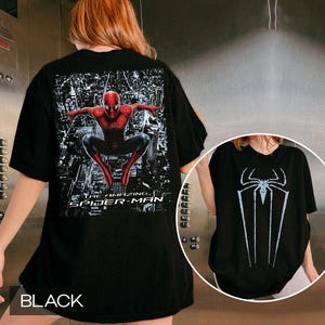 Vintage Amazing Spider-Man Comfort Colors Shirt, Andrew Spiderman Tee, Marvel Comic Gift, Avengers Disney Shirt, Marvel Trip Tee image 2