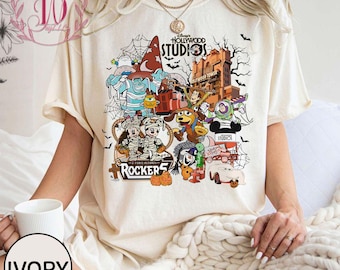 Disney Hollywood Studios Halloween Shirt, Mickey & Friends Hollywood Tower, Disney Toy Story Tee, Star Wars Shirt, Halloween Family Trip