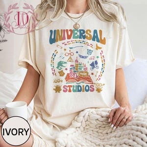 Vintage Disney Universal Studios Comfort Colors-shirt, Universal Studios-shirt, Disney Trip-shirt, Disneyworld-shirt, Disney Family-shirt