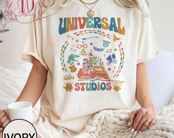 Vintage Disney Universal Studios Comfort Colors Shirt, Universal Studios Shirt, Disney Trip Shirt, Disneyworld Shirt, Disney Family Shirt