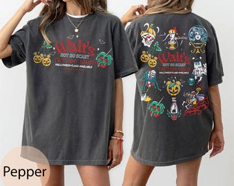 Vintage Jack Halloween Tattoo Shop Comfort Colors Shirt, Disney Flash Tattoo, Jack Skellington Sally Tee, Oogie Boogie Tee, Zero Dog Ghost