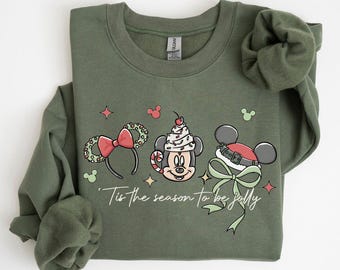 Mickey's Very Merry Christmas 2025 Sweatshirt: Matching Family Christmas Tee