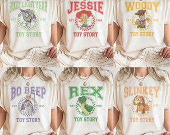Disney Toy Story Comfort Colors Shirt, Pixar Toy Story Shirt, Slinky Dog Woody Trip Shirt, Disneyland Toy Story Family Tee, Toy Story Shirt