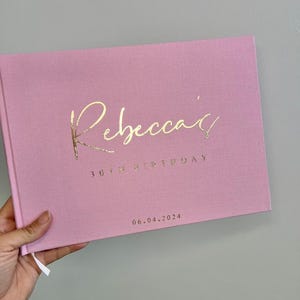 Personalized Guest Book