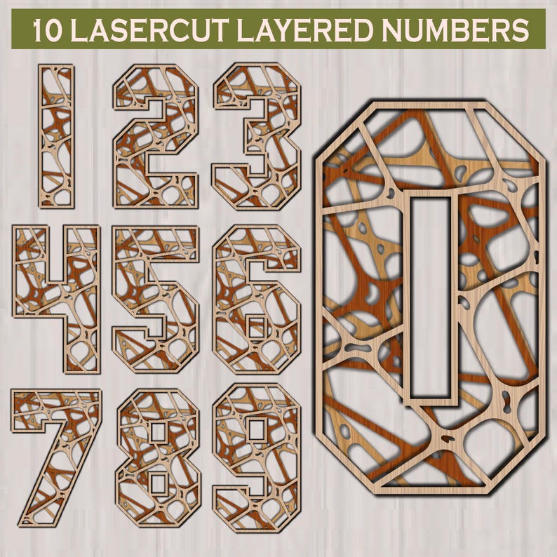 Examples For File Number Pattern Numbers Svg, Numbers Template, Numbers Dxf, Numbers Cut Files, Numbers ...