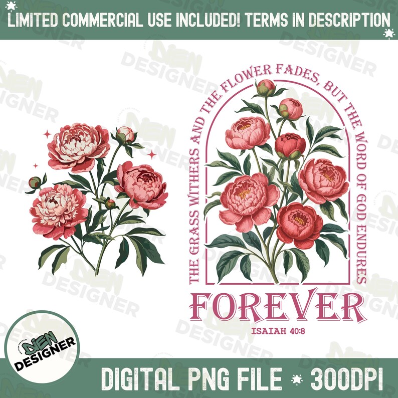 Boho Christian PNG, Bible Verse Floral Shirt Sublimation, Vintage Faith ...