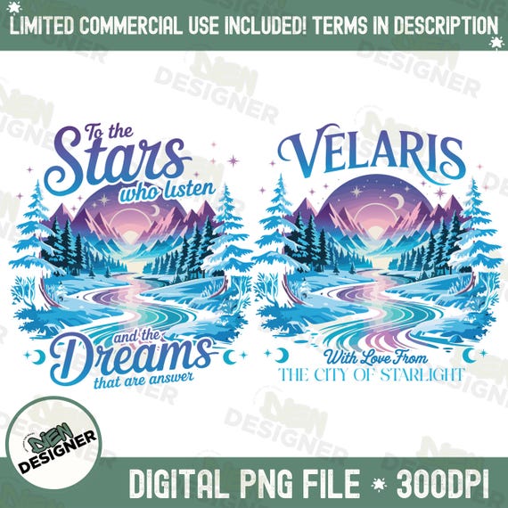 Velaris PNG, City of Starlight ACOTAR Sublimation Design, The Night Court PNG, Sarah J Maas Fantasy Quote Png, Acotar Png, Romantasy Readers