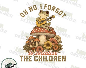 Oh, no, me olvidé de socializar a los niños (PNG), humor divertido de madre que educa en casa (PNG), fe cristiana en casa (PNG), diseño de camiseta con humor de madre que educa en casa (PNG)