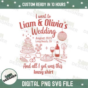 PNG SVG de boda personalizado, diseño de cóctel para boda, camisa de despedida de soltera con vino PNG, clipart de fiesta de recién casados PNG
