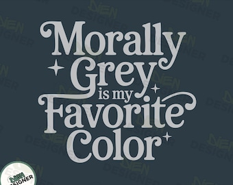 Moralmente gris PNG SVG, lector de romance oscuro PNG, clipart de club de lectura de romance picante, diseño de sublimación gótico literario, lector retro PNG