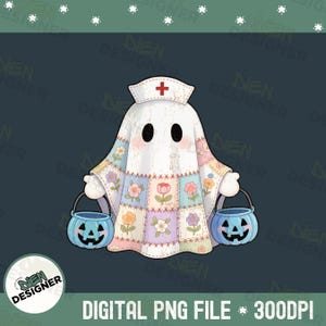 Halloween Nurse PNG, Cute Medical Halloween Clipart, Spooky Nurse Shirt PNG, Nursing Student Halloween Sublimation, Hospital Fall Design PNG