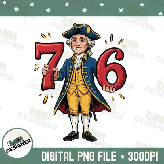 Six Seven PNG, 6-7 7-6 George Washington PNG Design, Funny History Shirt Sublimation, George Washington Meme PNG, Patriotic George Png