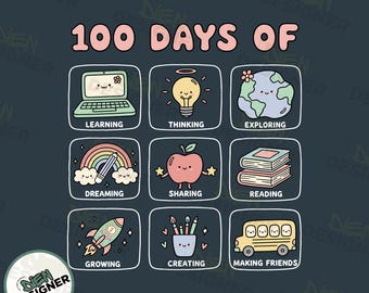 100 Tage Schule PNG, Retro Lehrer 100. Tag PNG, Süßes Schulfeier Design, Klassenzimmer Lehrer Shirt PNG, Hundert Tage PNG