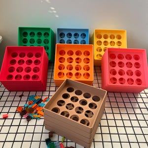BauBuddy | Sorting Box for Building Blocks | Pre-sorting by Size | Organizer | Children's Room Organization | Montessori Inspired